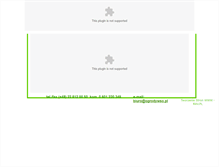 Tablet Screenshot of ogrodywso.pl
